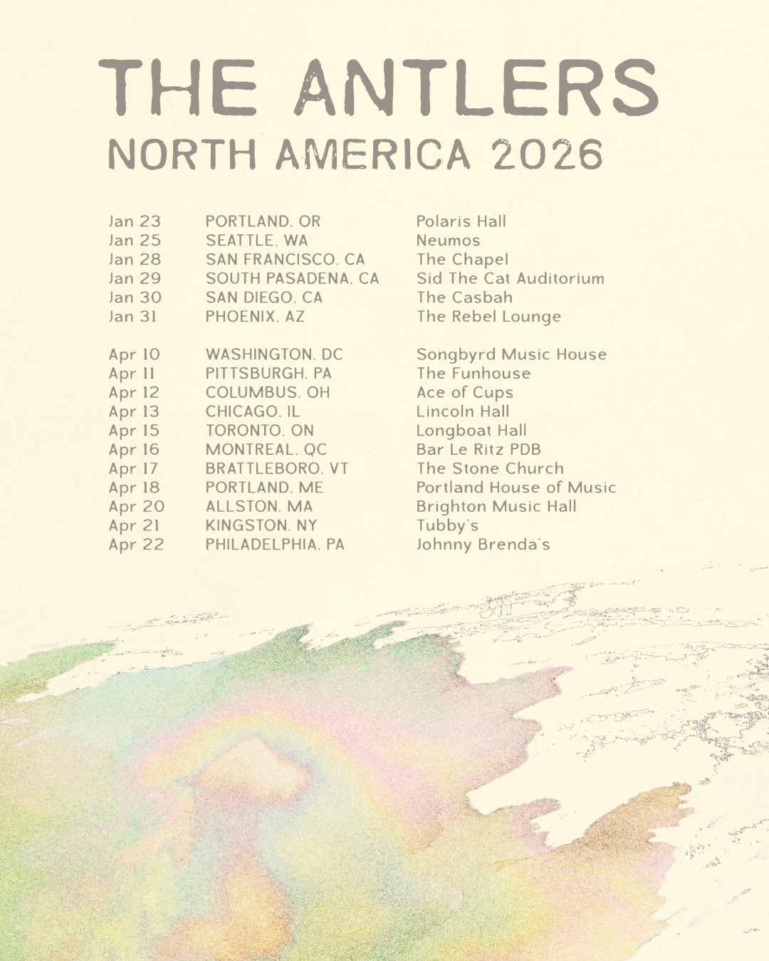 The Antlers tour