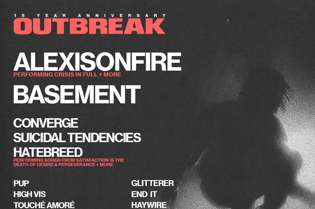 Outbreak Fest initial 2026 lineup: Alexisonfire, Basement, Hatebreed, TUI, Touche, Trash Talk & more