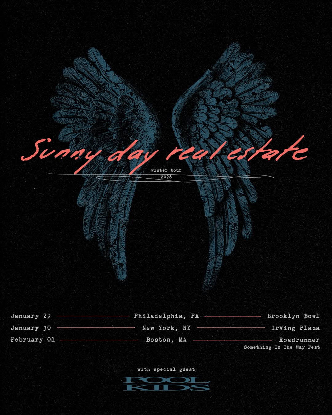 Sunny Day Real Estate Tour Dates