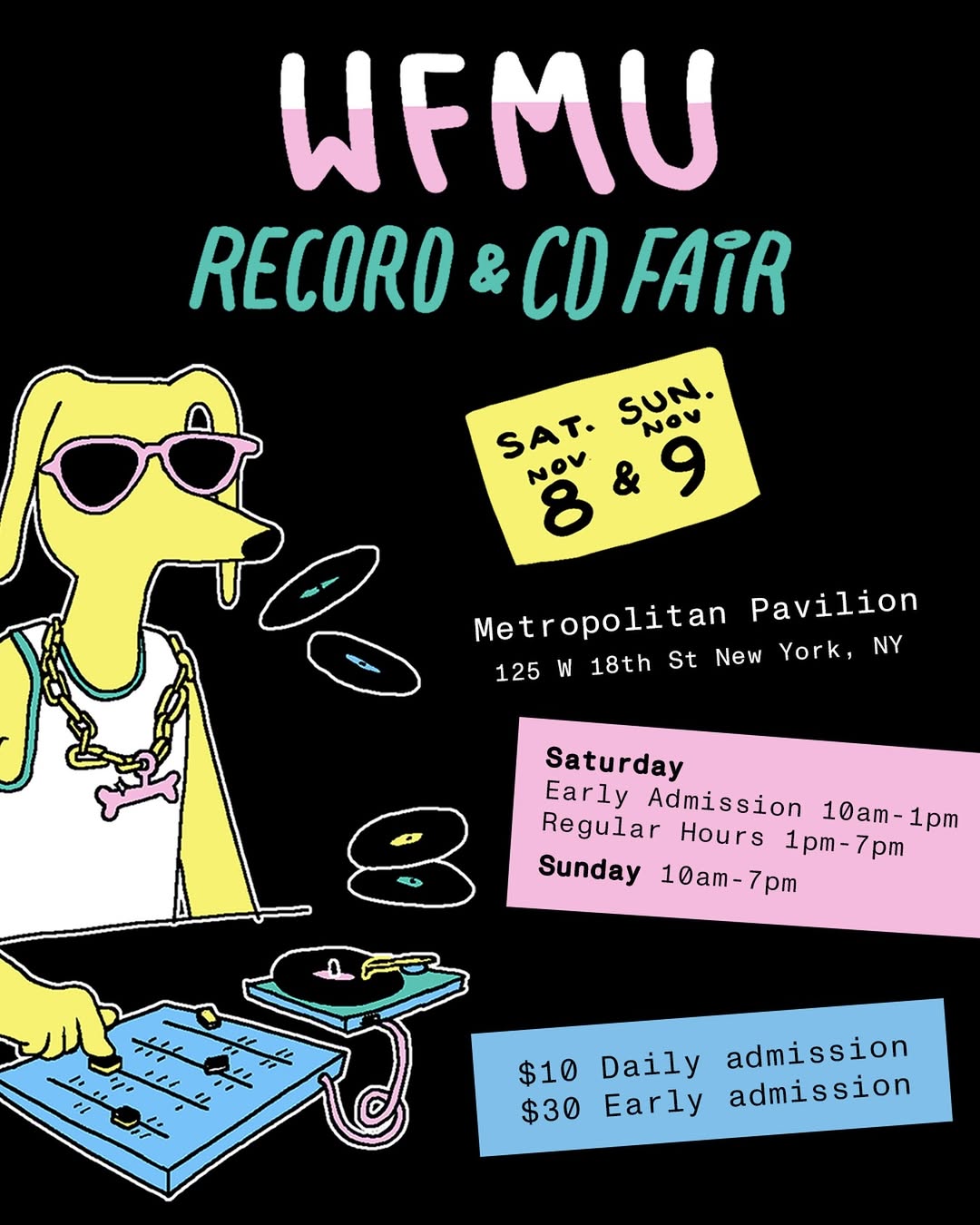 wfmu record fair 2025