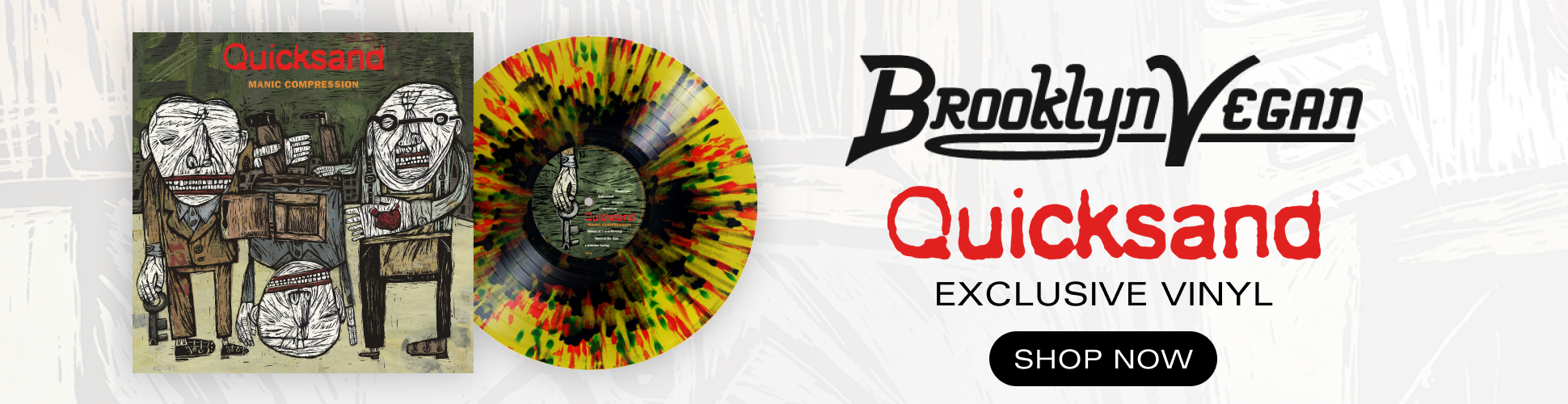 Quicksand vinyl banner