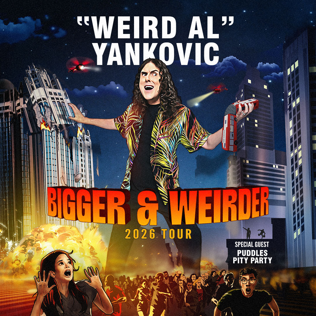 Weird Al announces 2026 “Bigger & Weirder” tour