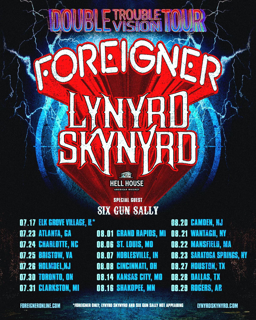 lynyrd skynyrd foreigner