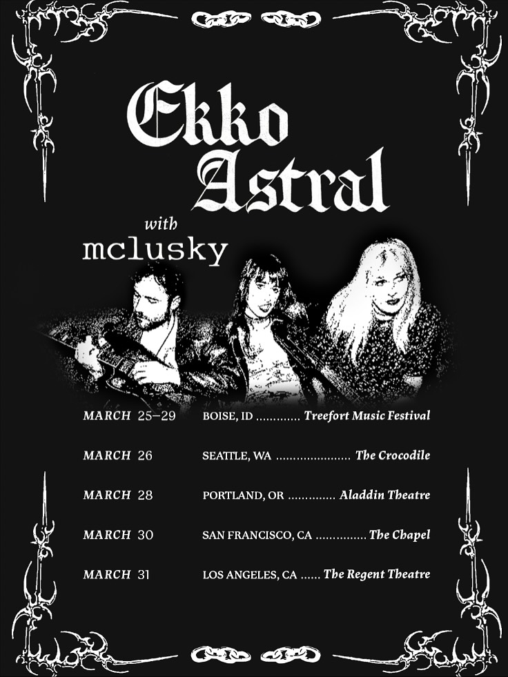Ekko Astral 2026 tour