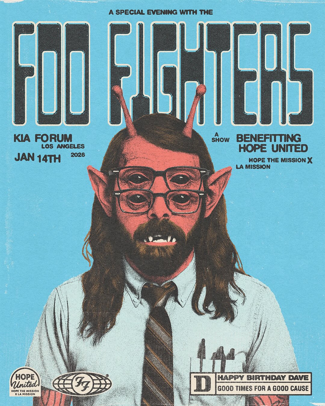 Foo Fighters Los Angeles benefit show