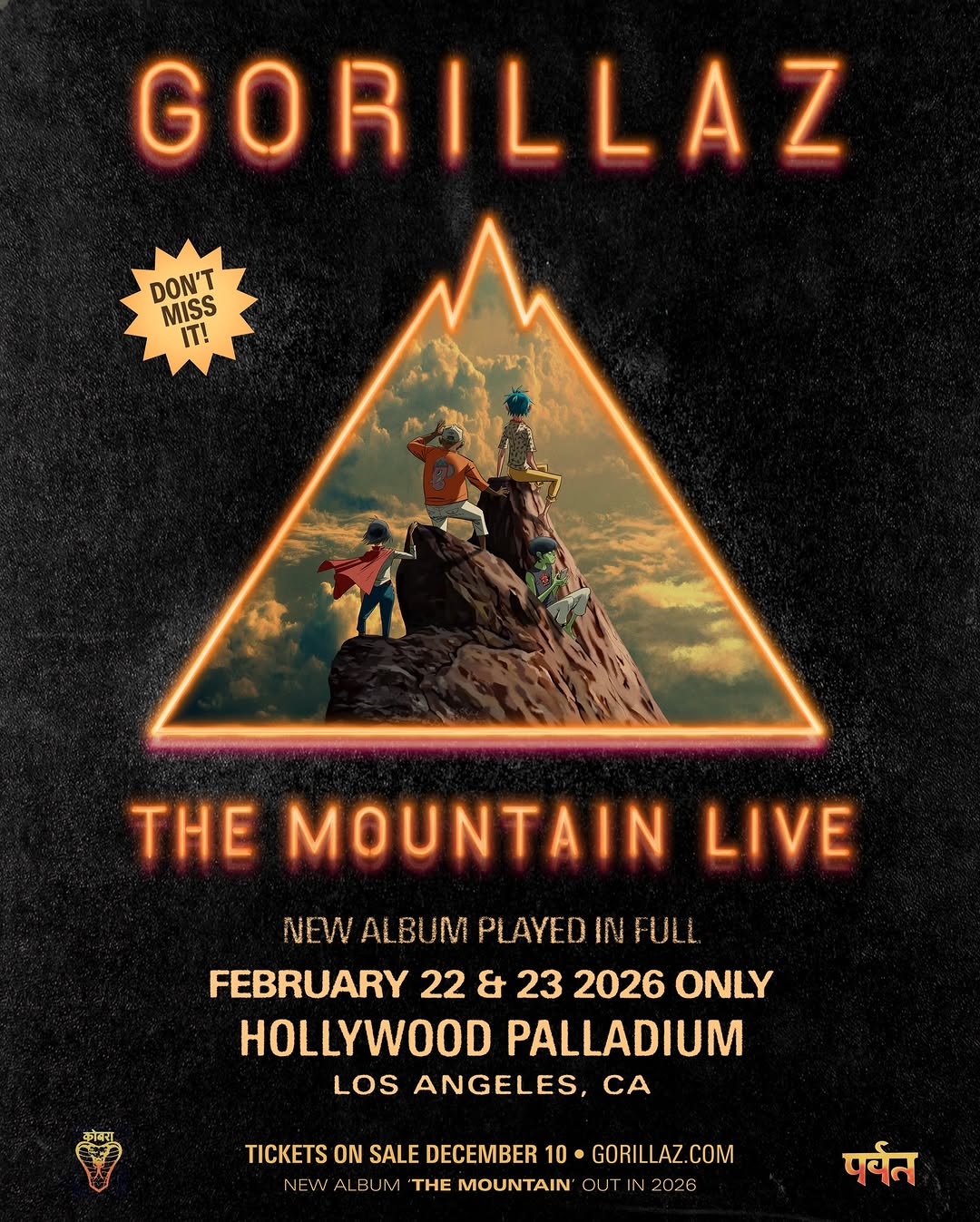 Gorillaz The Mountain Live