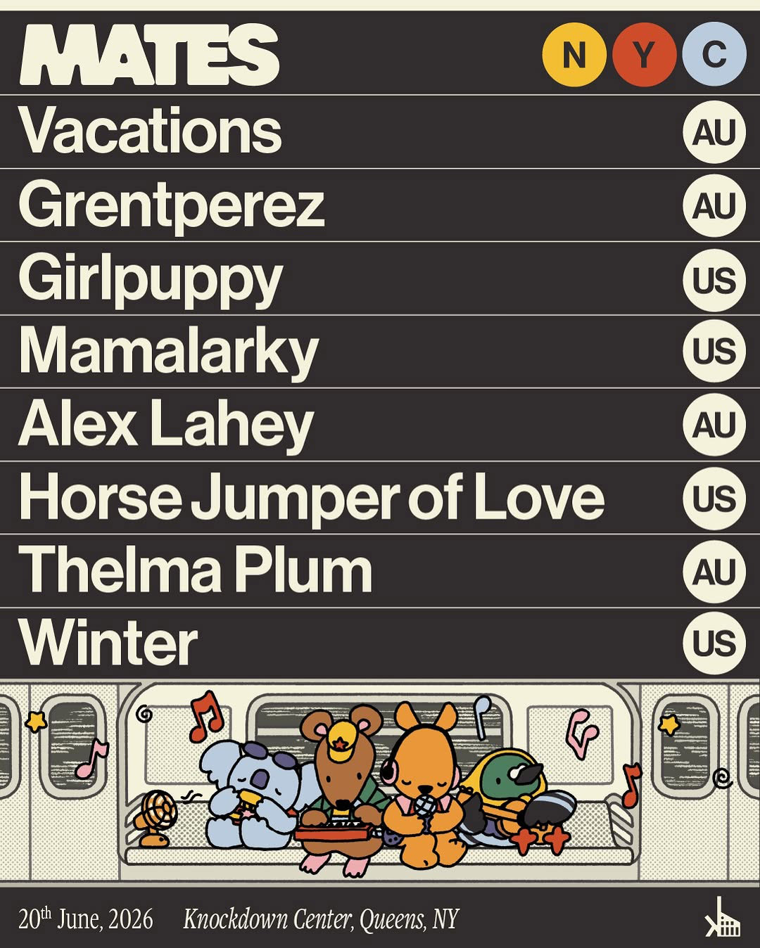 MATES Festival в Knockdown Center