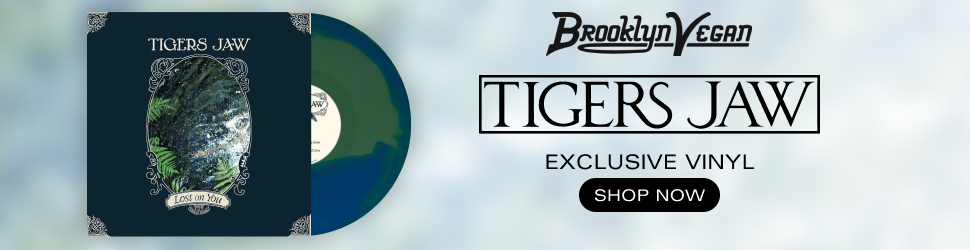 Tigers Jaw vinyl banner