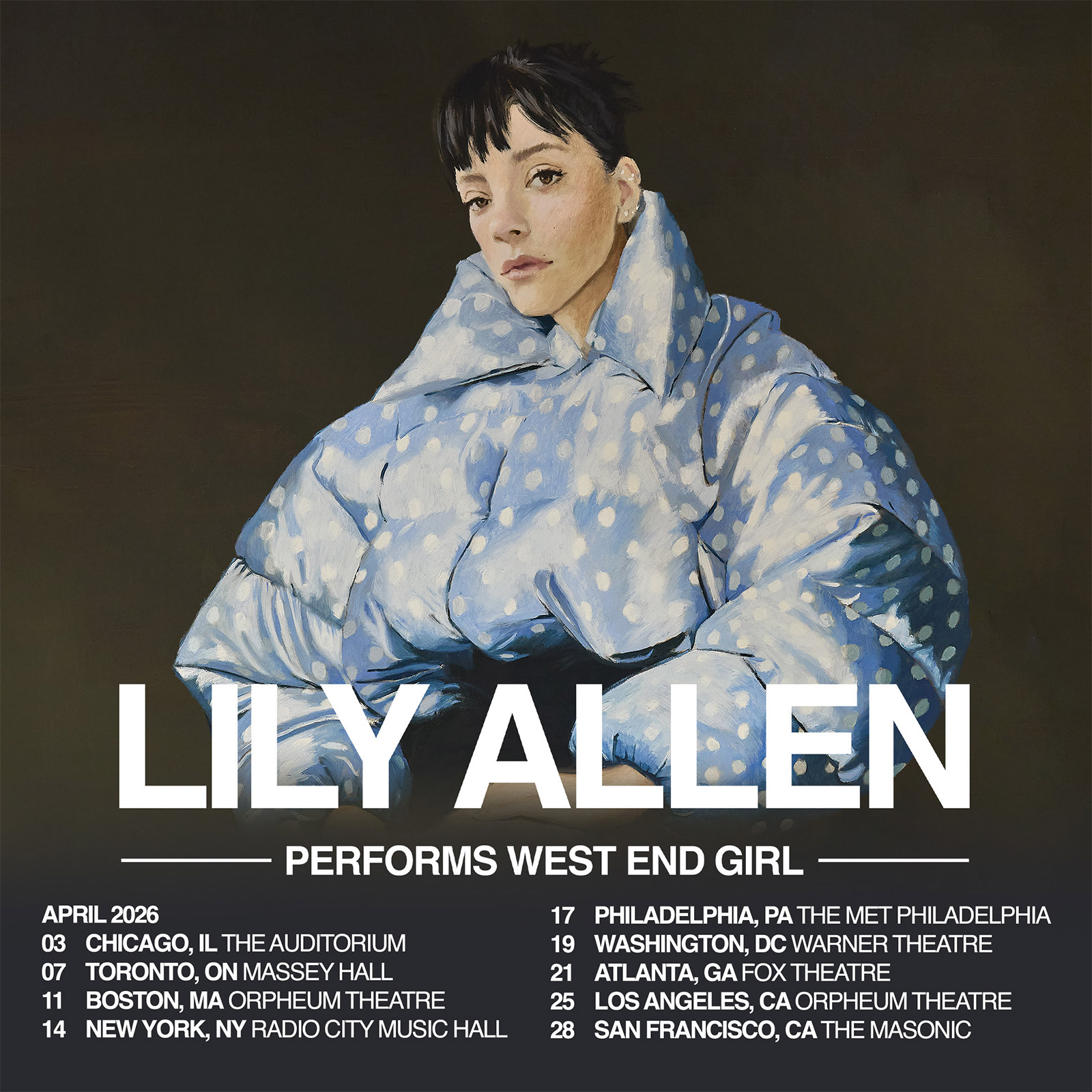 Lily Allen 2026 tour