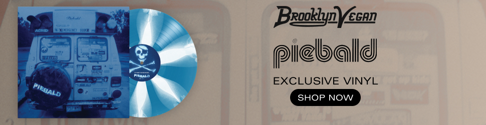 Piebald vinyl banner