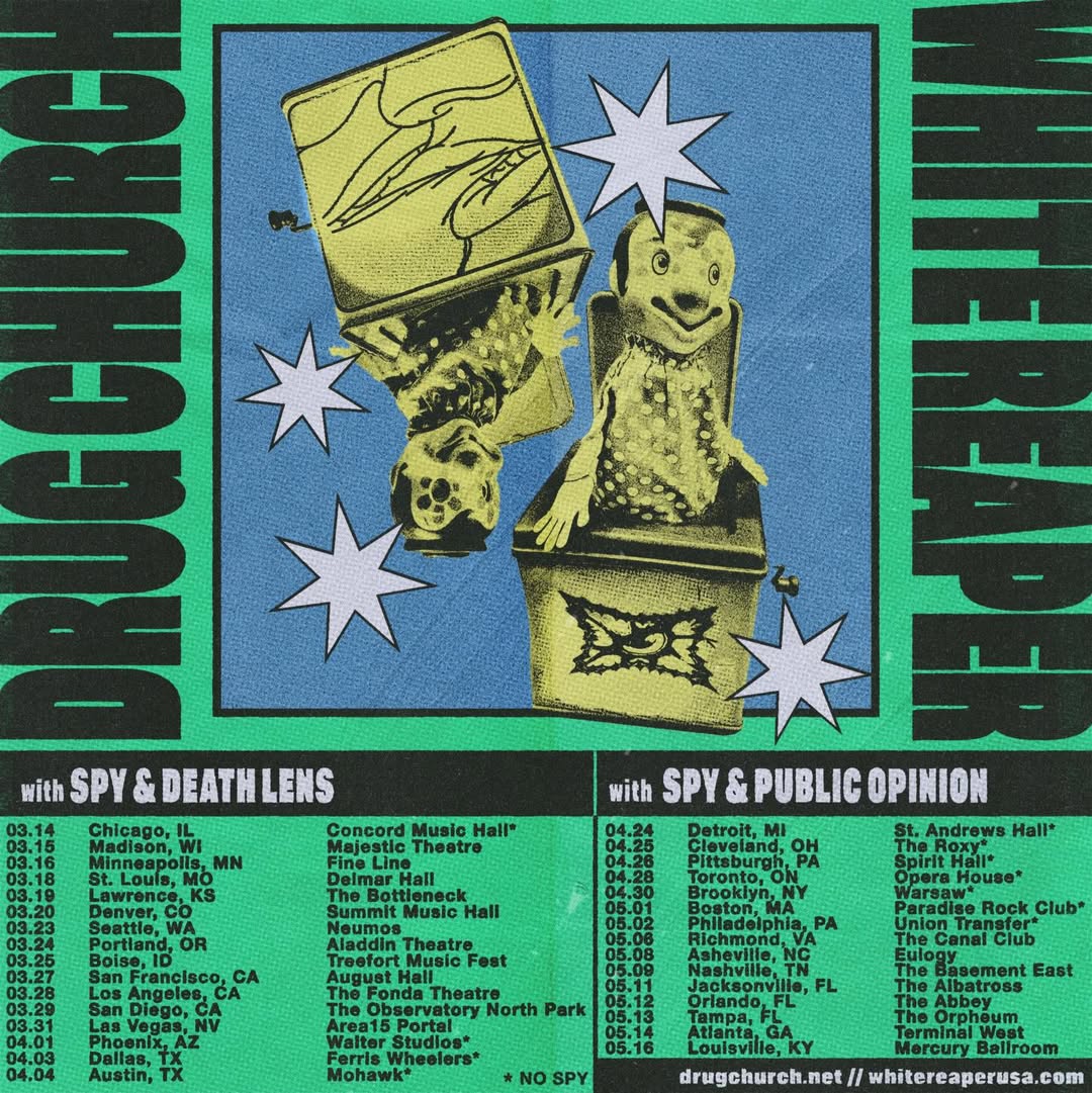 drug church white reaper tour