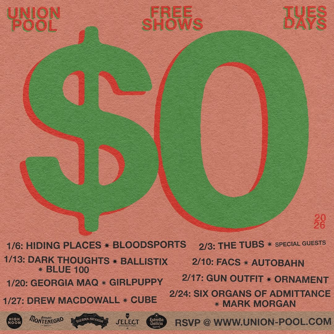 union pool free show tuesdays 0226