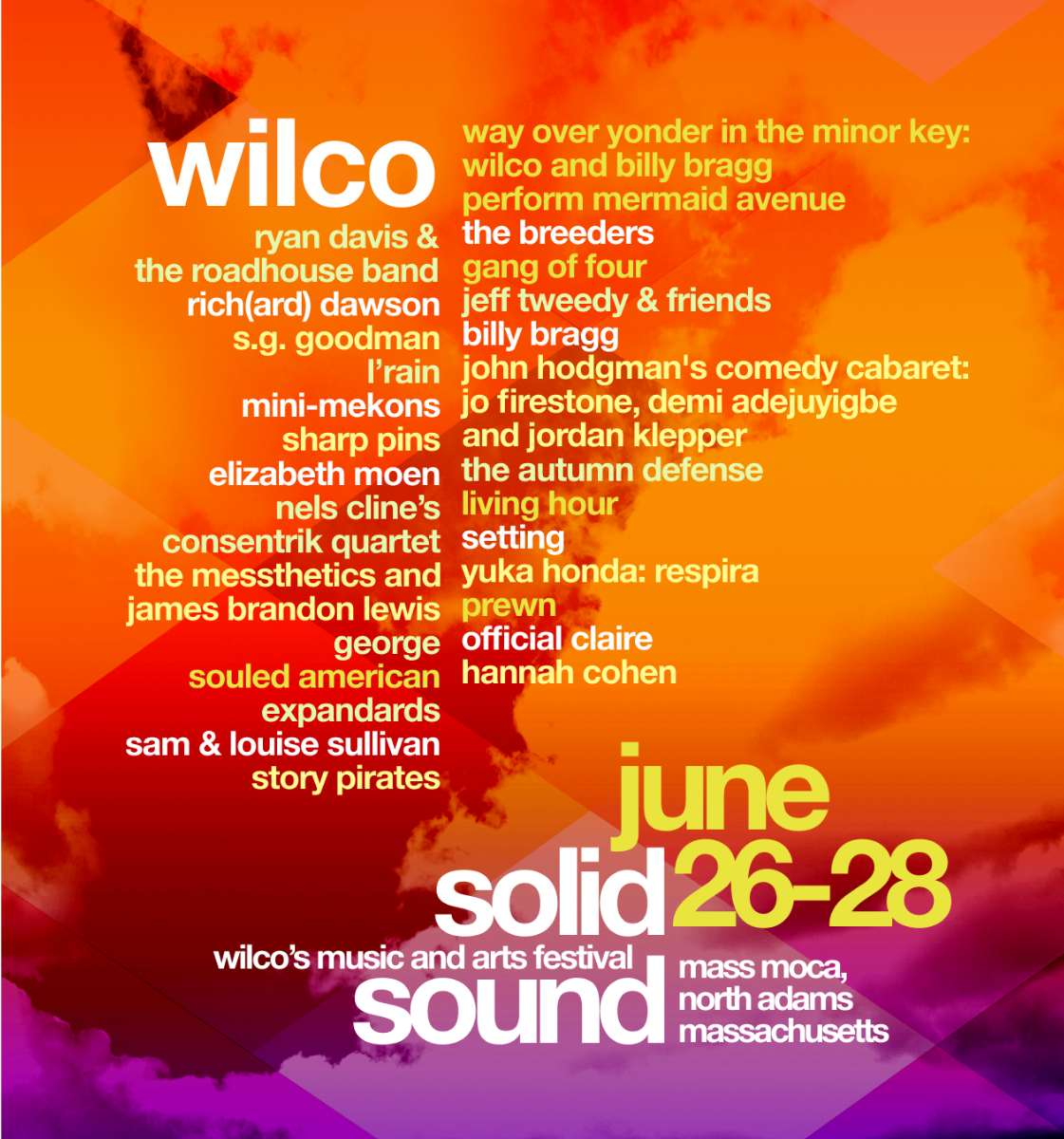 wilco solid sound festival 2026
