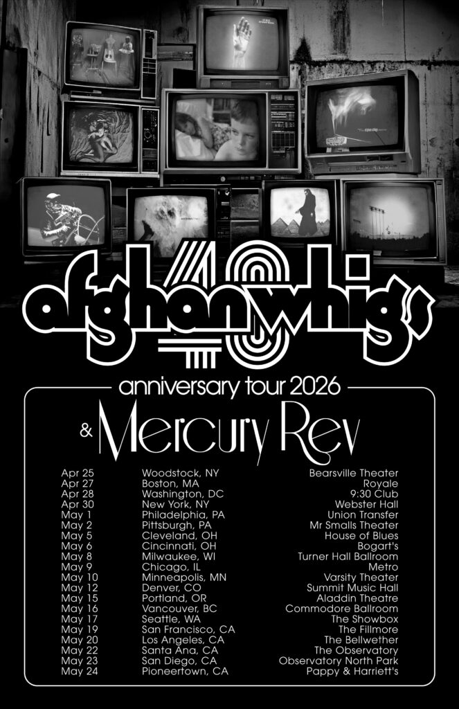 afghan whigs 40th anniversary tour