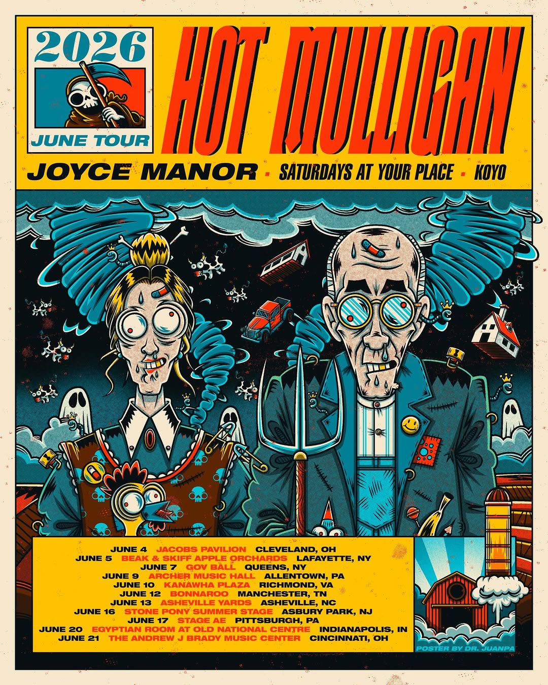 Hot Mulligan 2026 tour