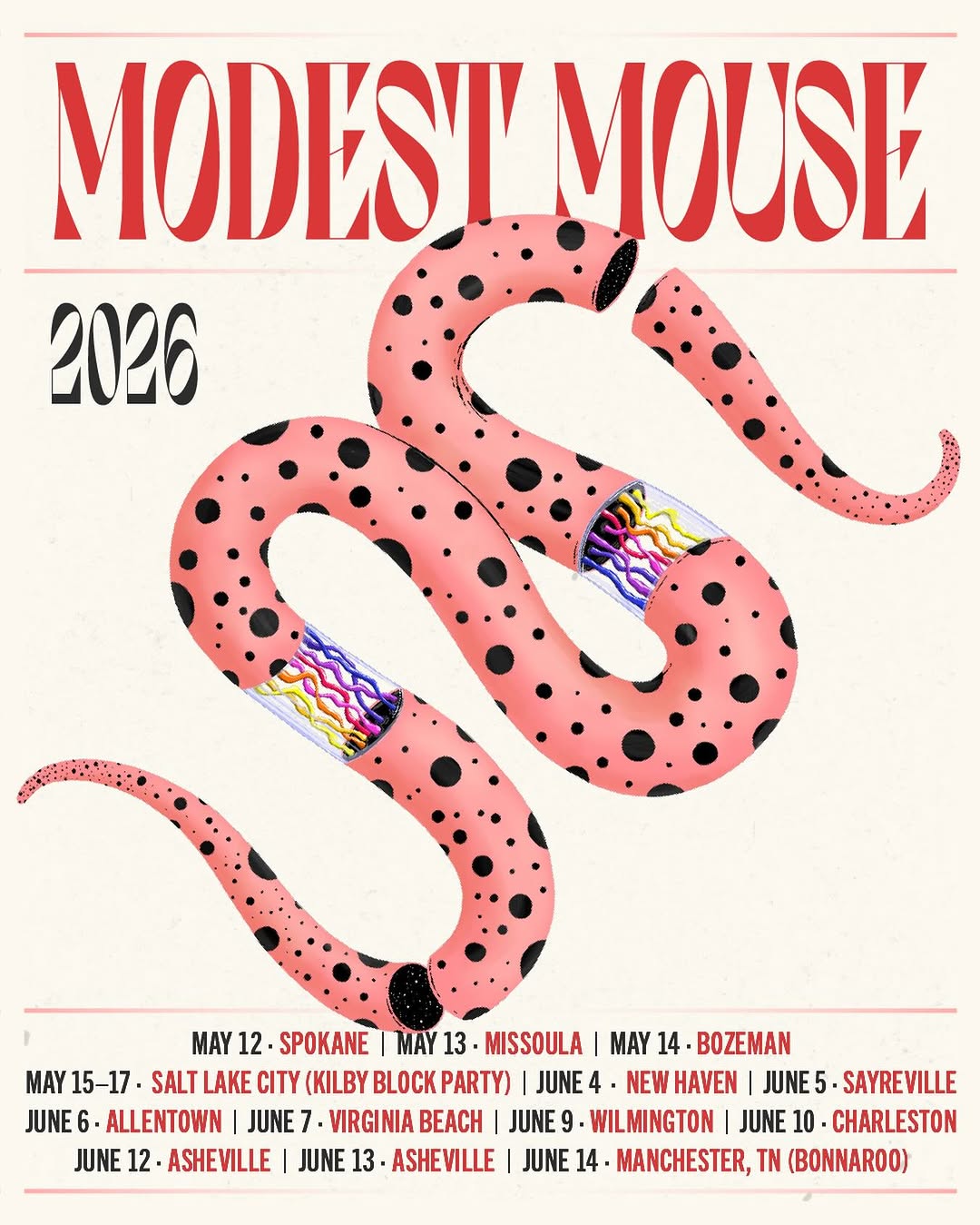 Modest Mouse spring US tour