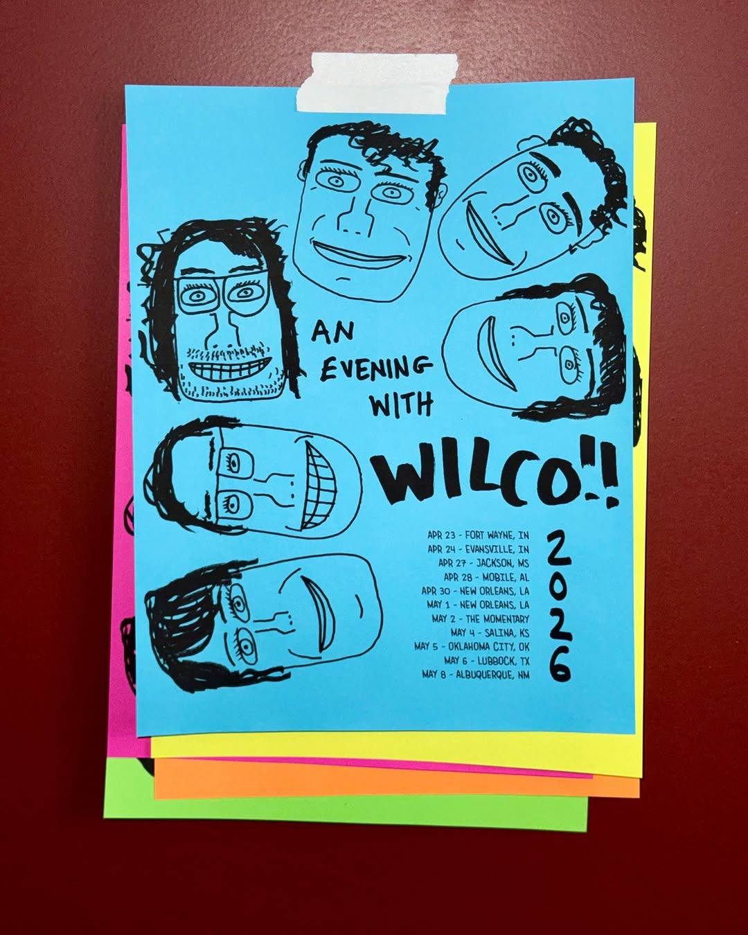 Wilco An Evening With 2026 tour