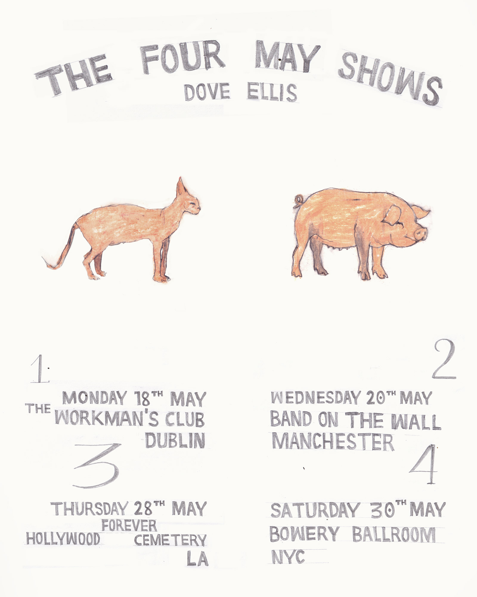 Dove Ellis 2026 tour