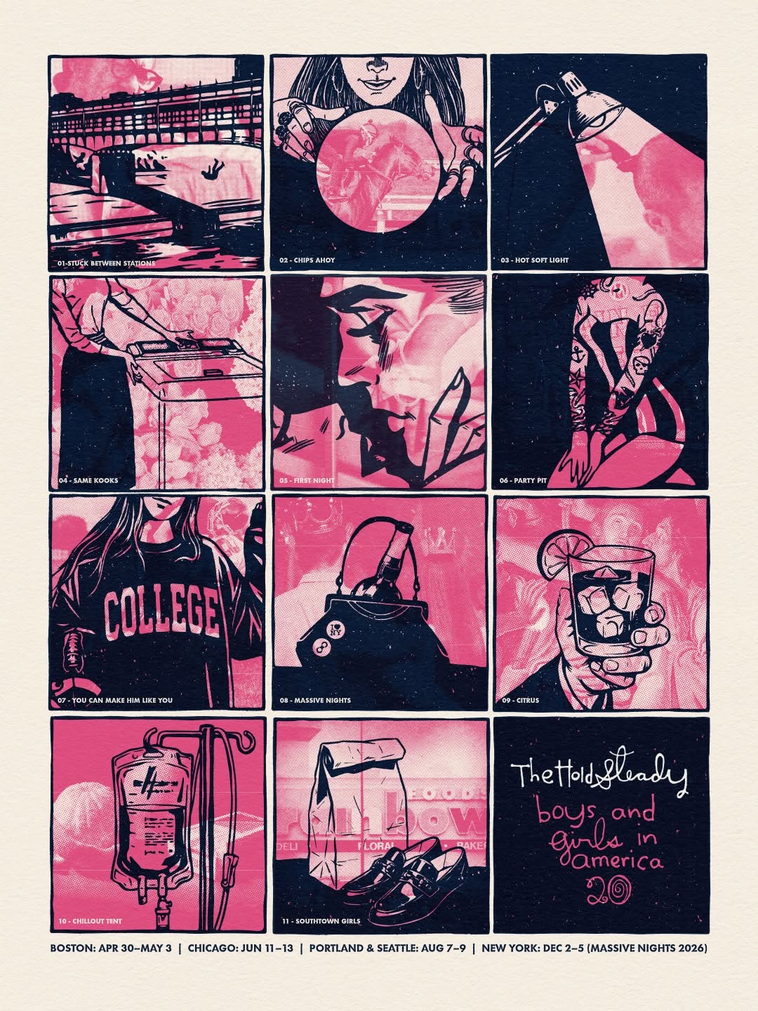 The Hold Steady Boys & Girls in America 20th anniversary 2026