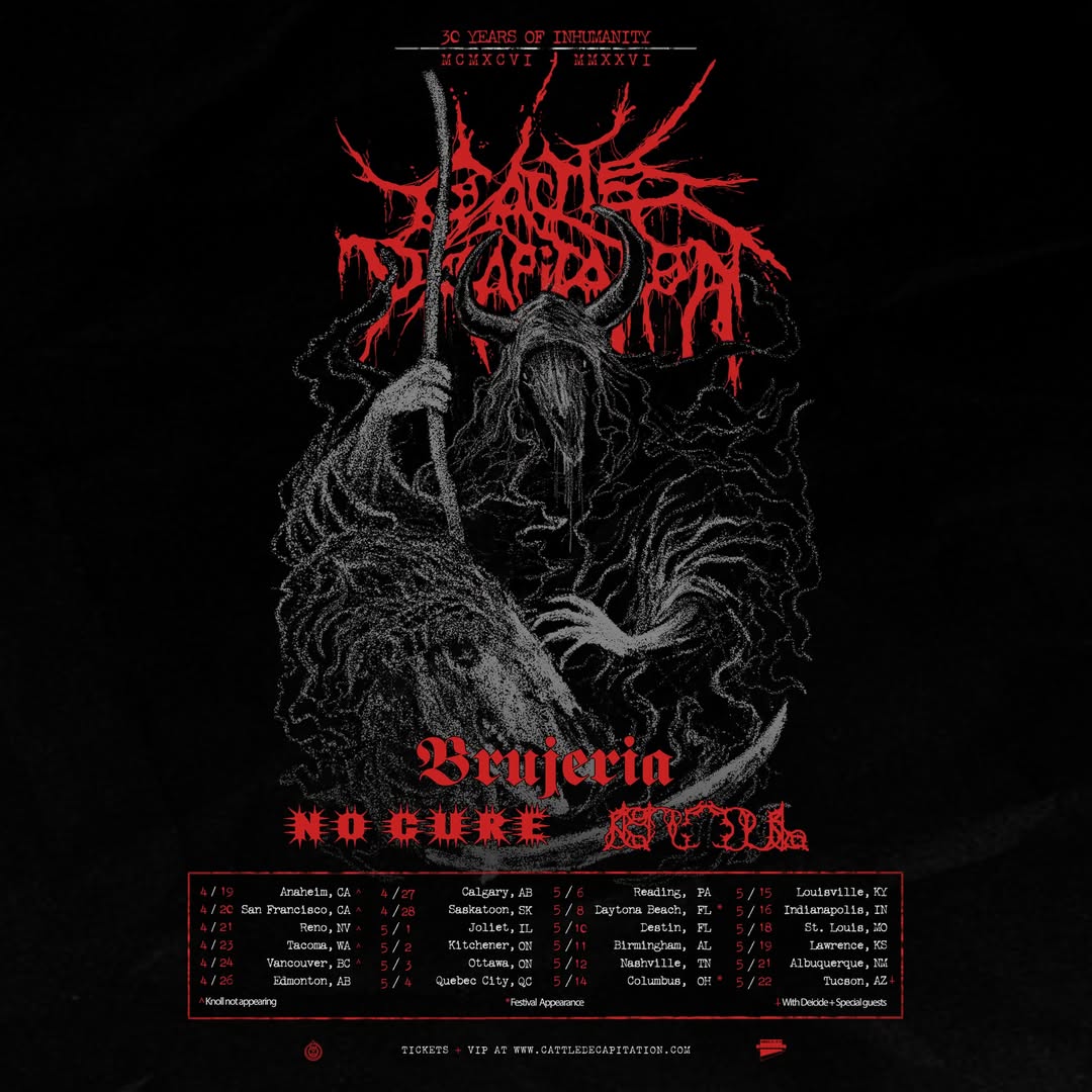 cattle decapitation tour