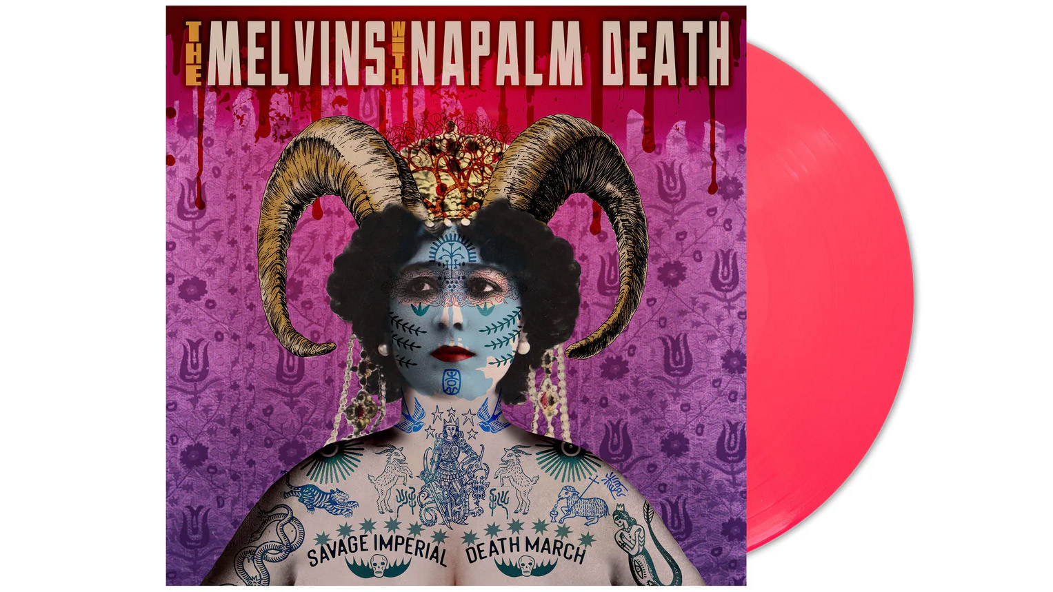 Melvins & Napalm Death releasing collab LP 'Savage Imperial Death