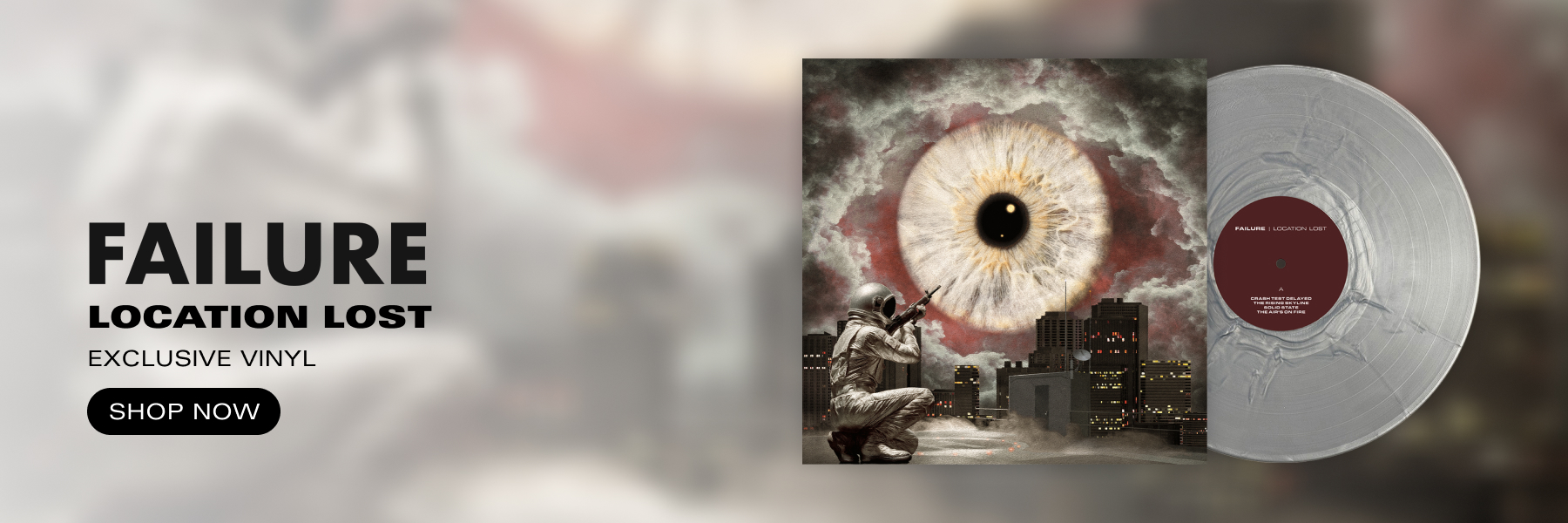 Failure Location Lost Vinyl Banner