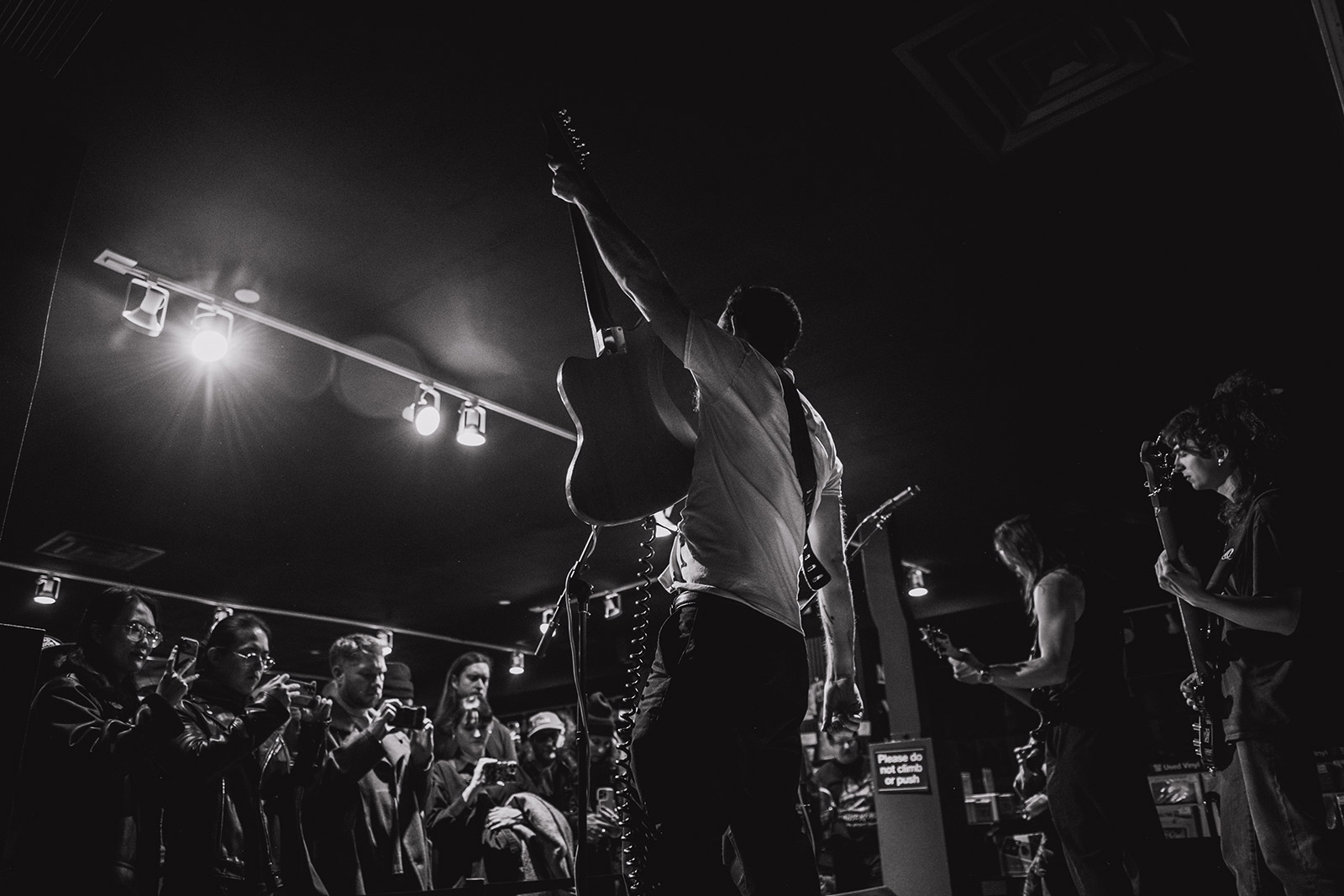 Agriculture played 3 NYC shows (Bowery Ballroom & Rough Trade pics)