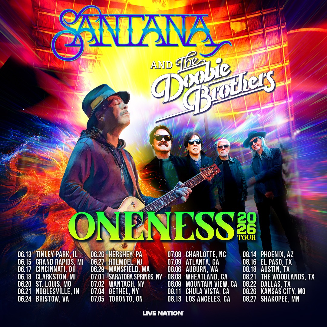 santana doobie brothers tour 2026
