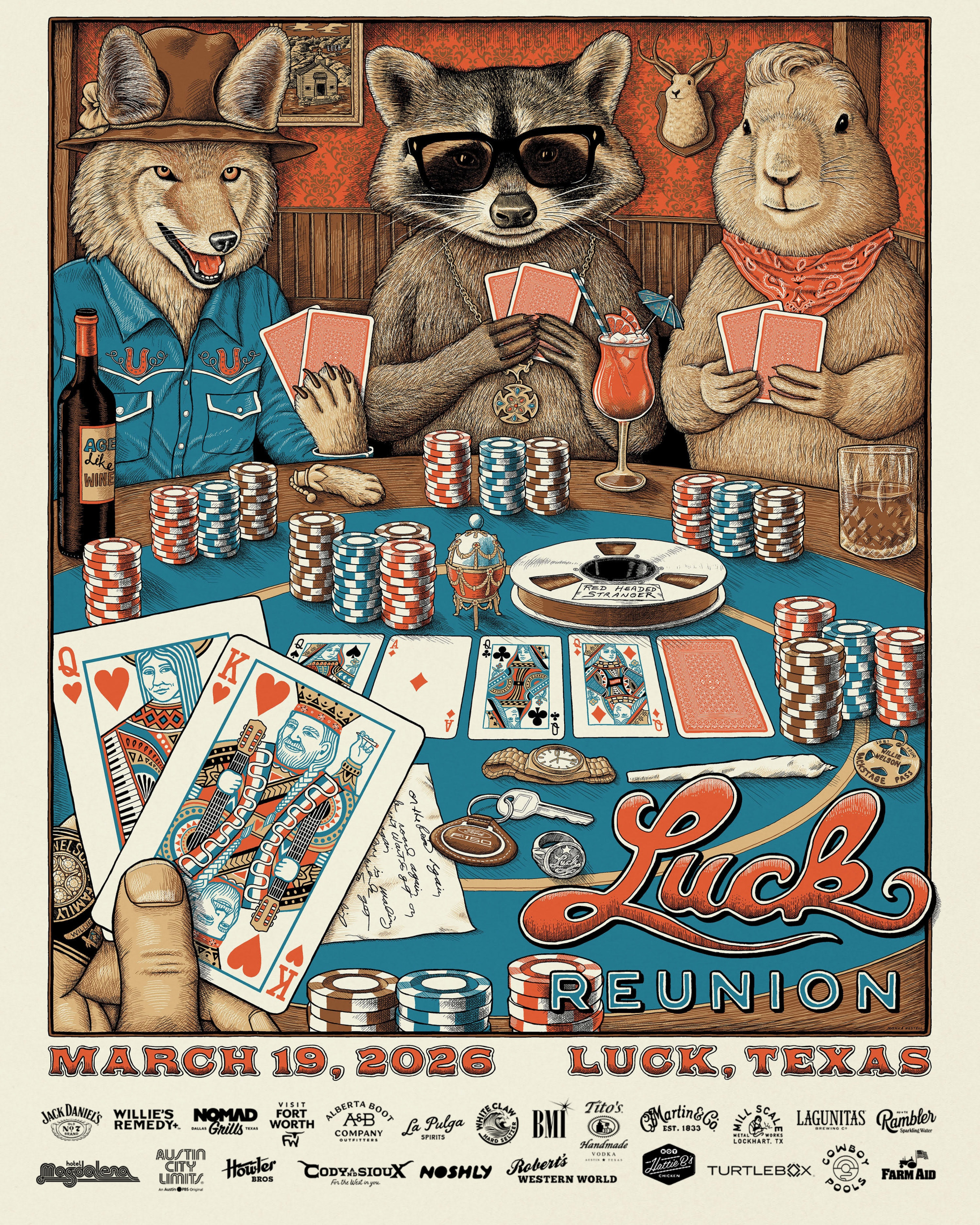 Luck Reunion 2026 Poster