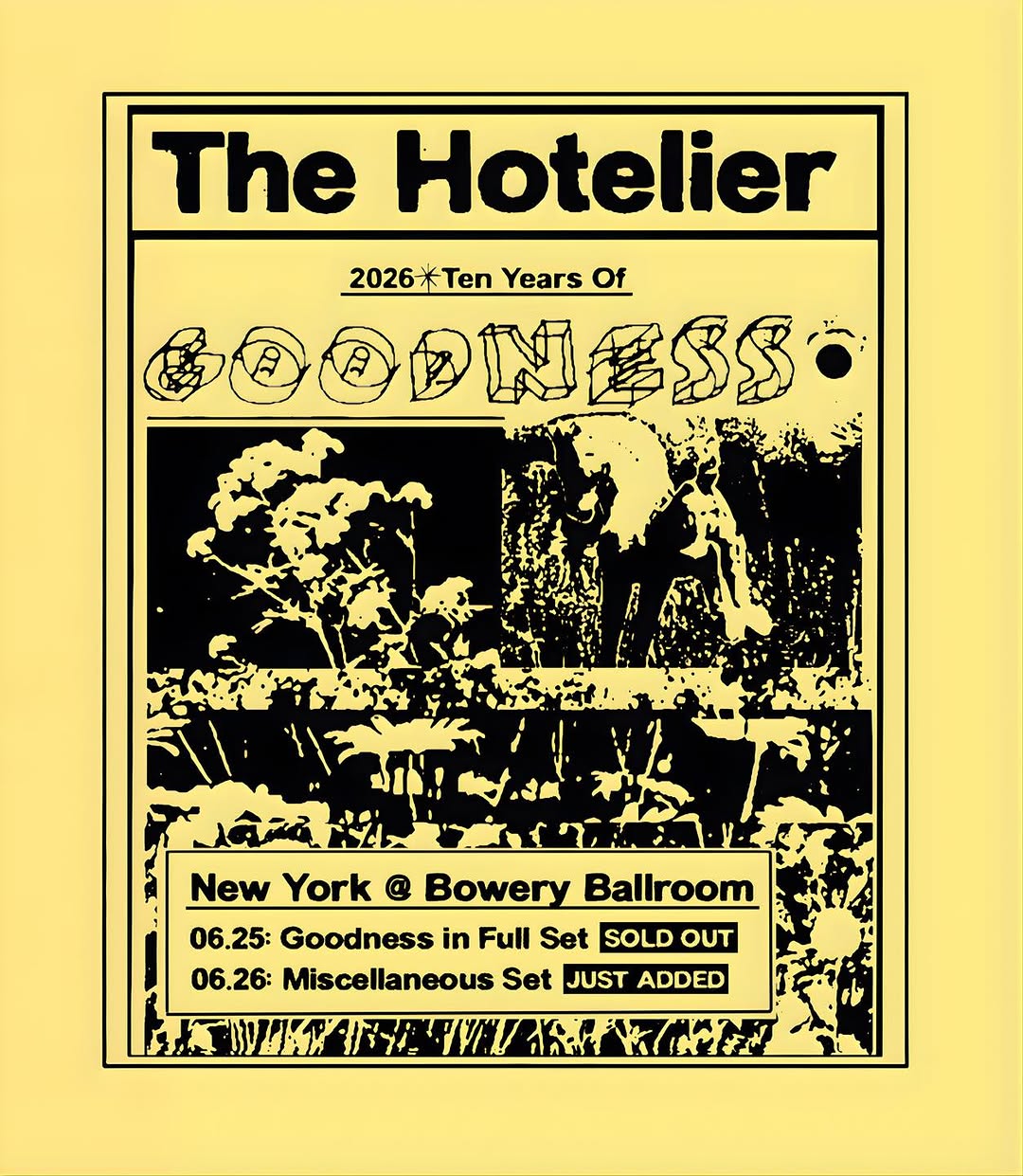 The Hotelier at Bowery Ballroom
