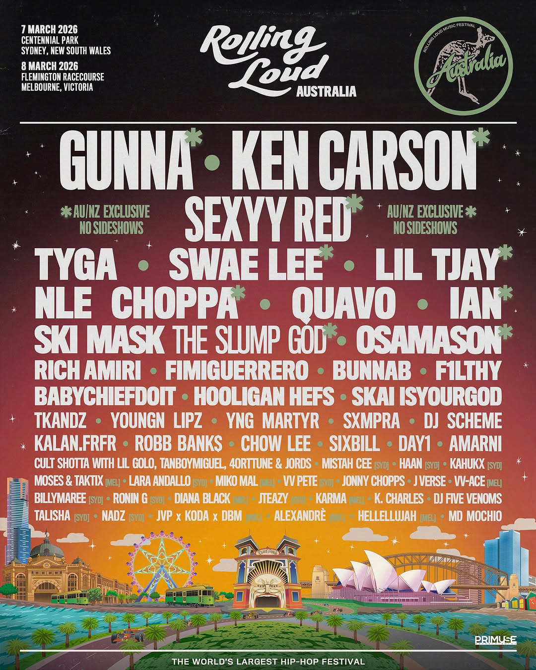 Rolling Loud Australia 2026