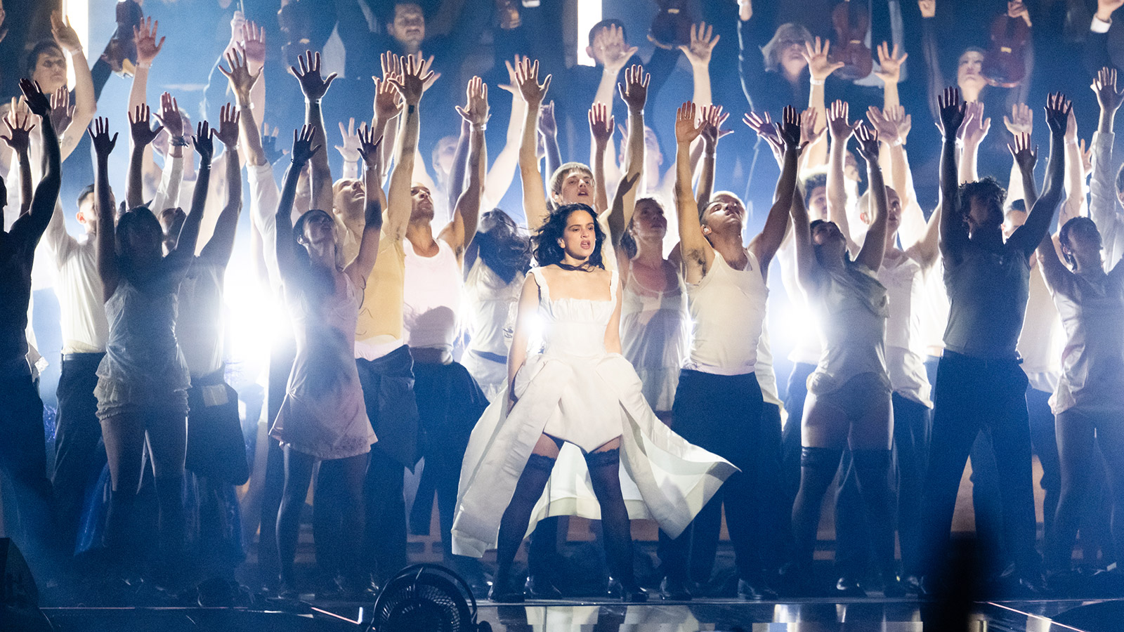 Watch Rosalía & Björk bring “Berghain” to the BRIT Awards