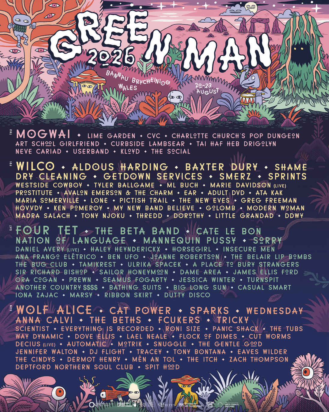 green man 2026 poster