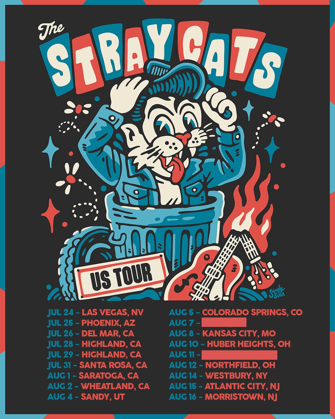stray cats tour dates