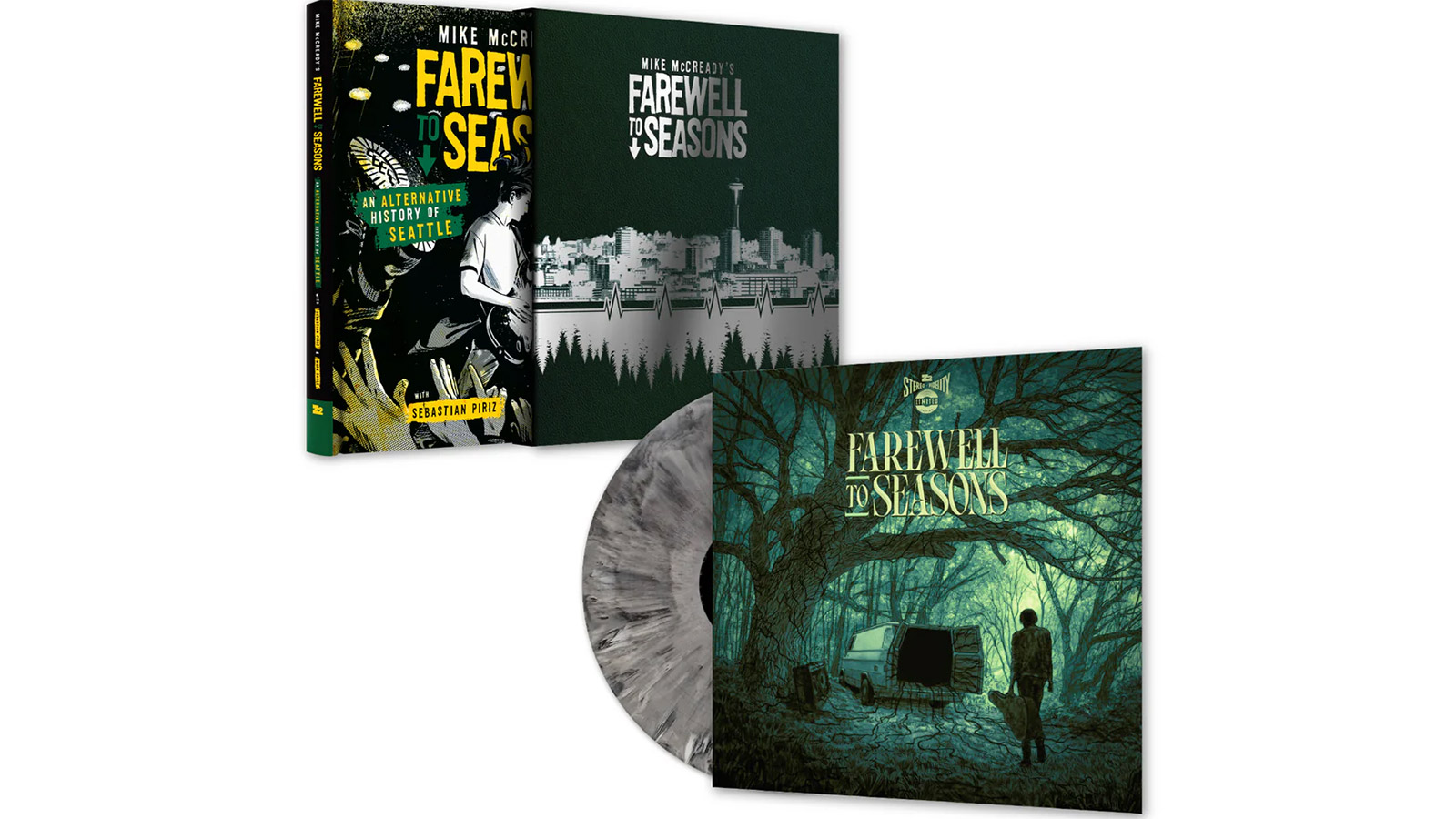 Pearl Jam’s Mike Creedy announces new graphic novel & rock opera (exclusive vinyl)