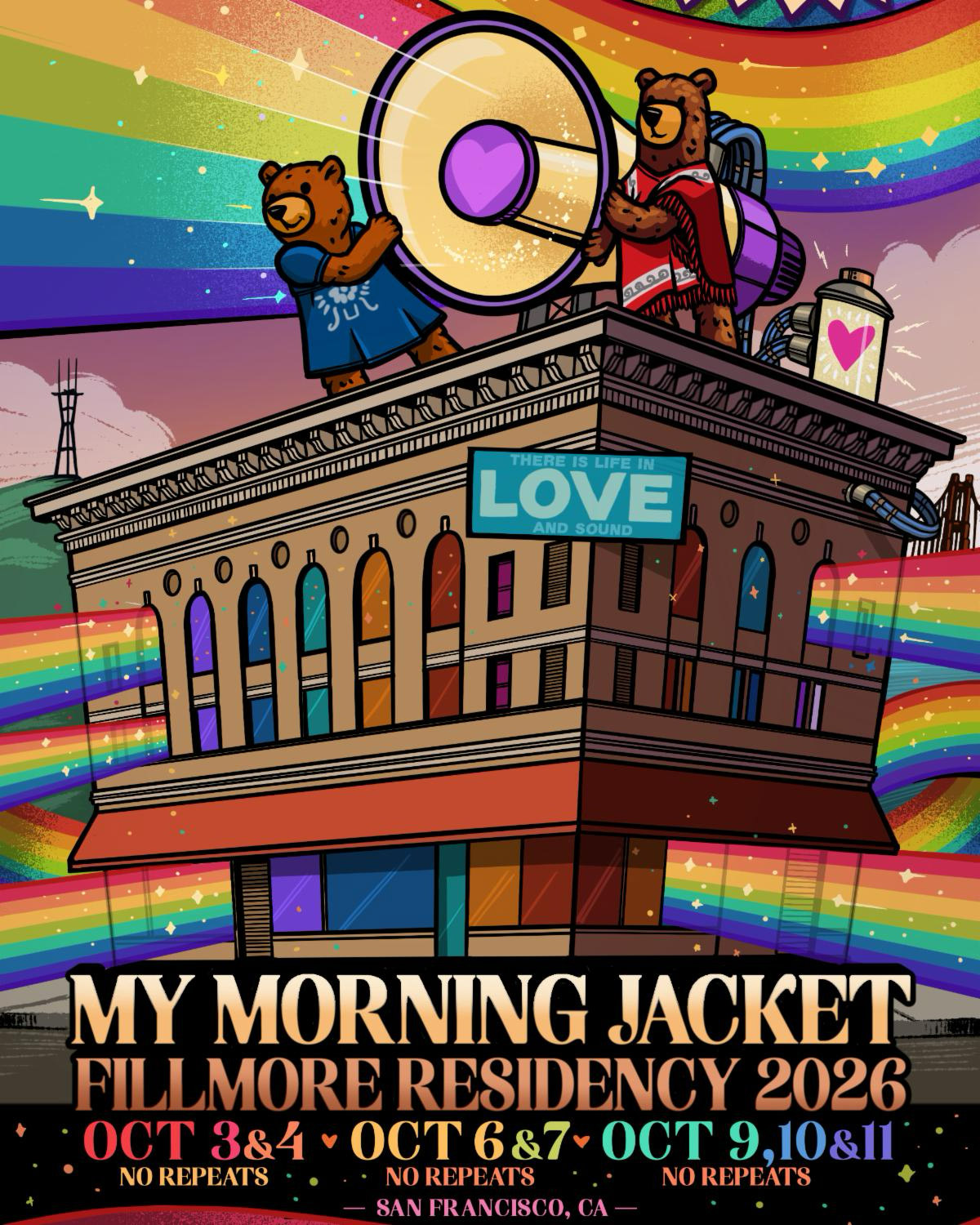 My Morning Jacket Fillmore Residency