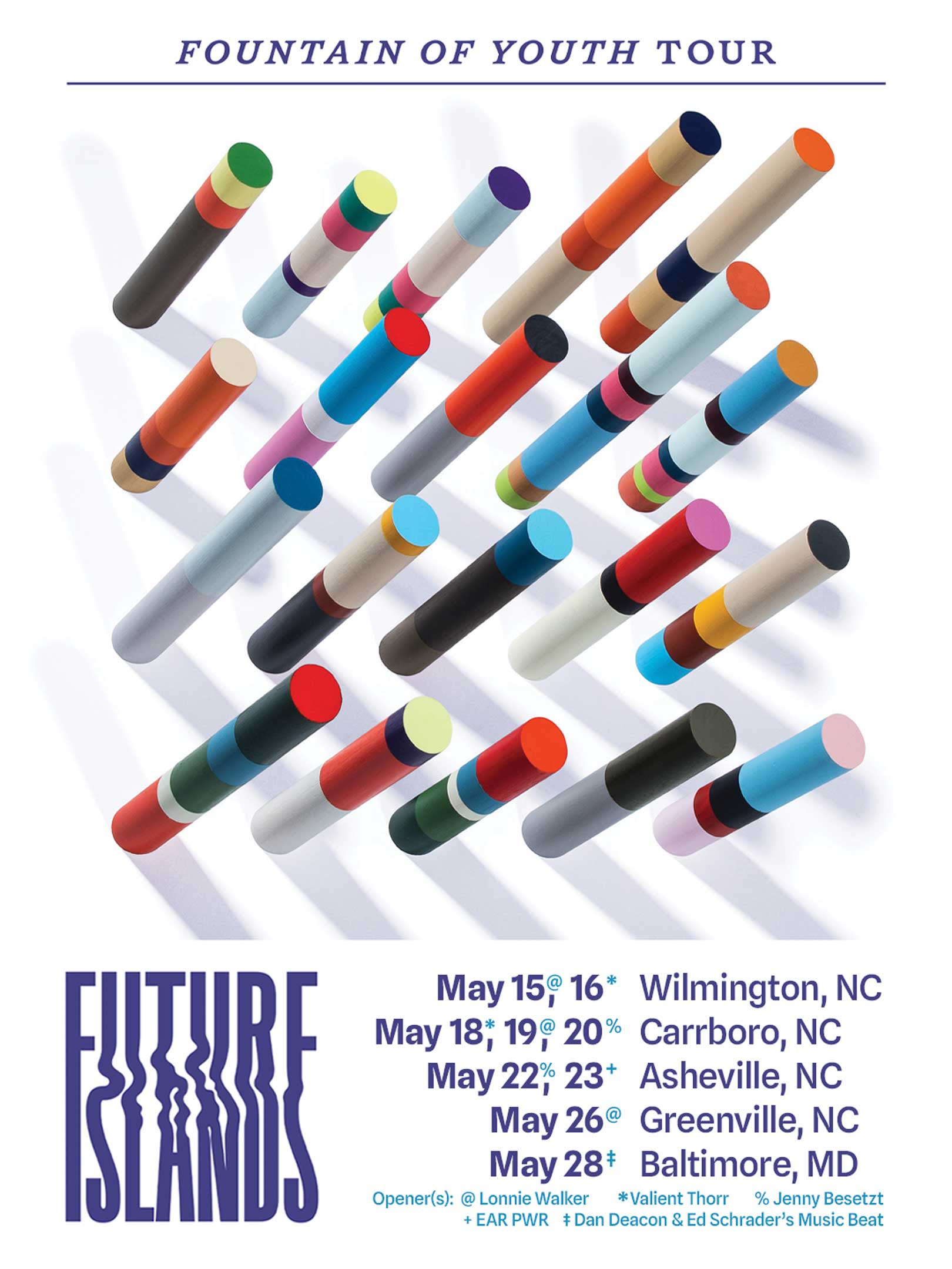 future islands 20th tour