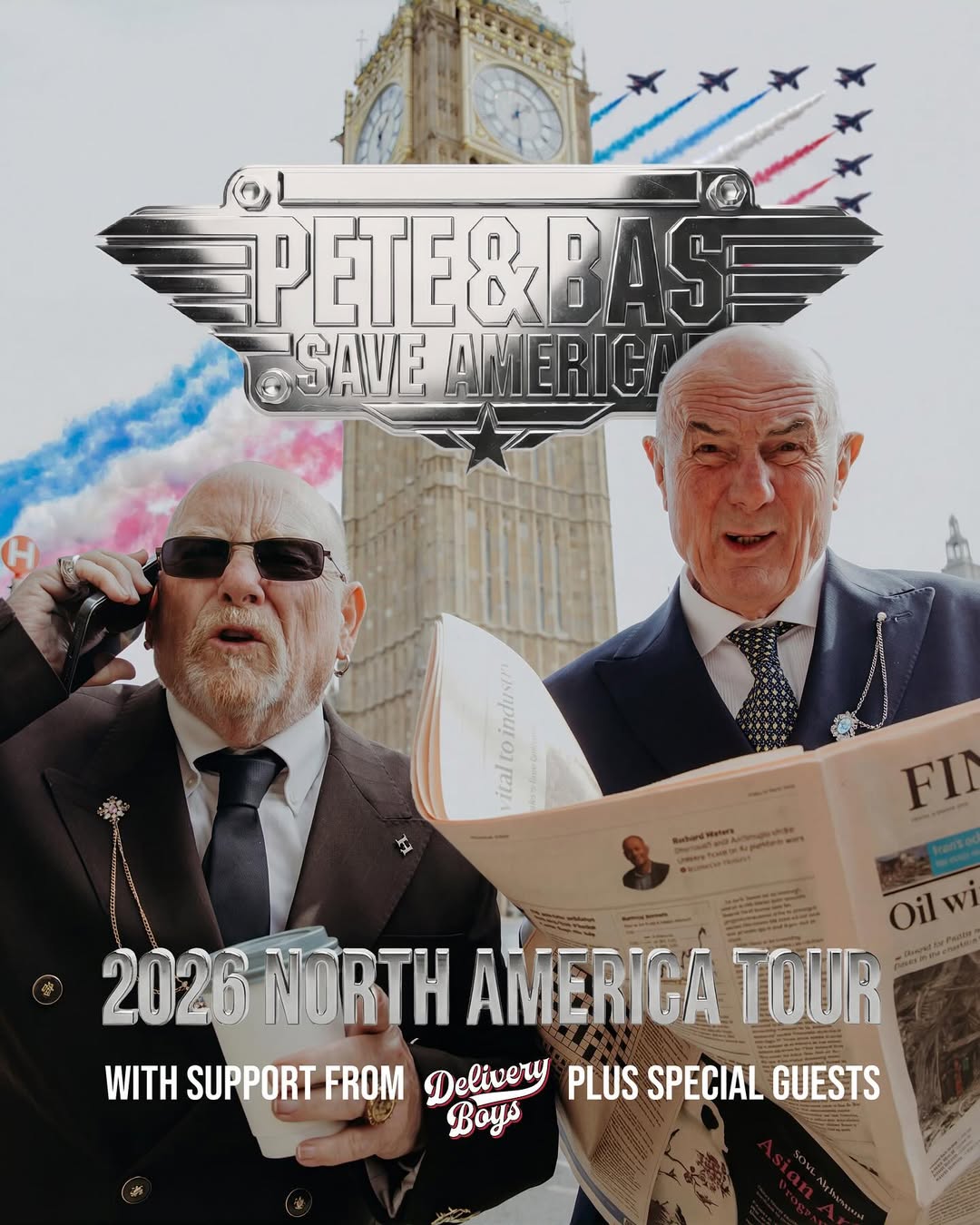 UK rappers Pete & Bas (Sindhu World) announce US North American tour