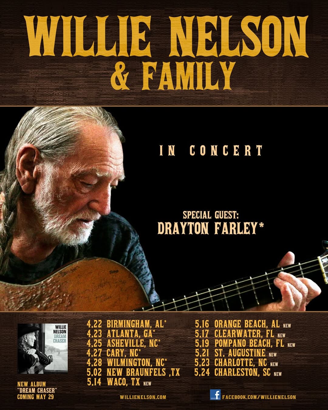 willie nelson tour