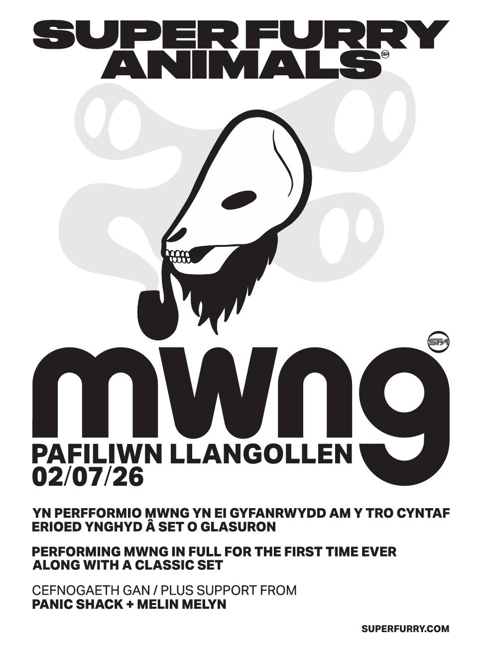 SFA Mwng Llangollen Poster