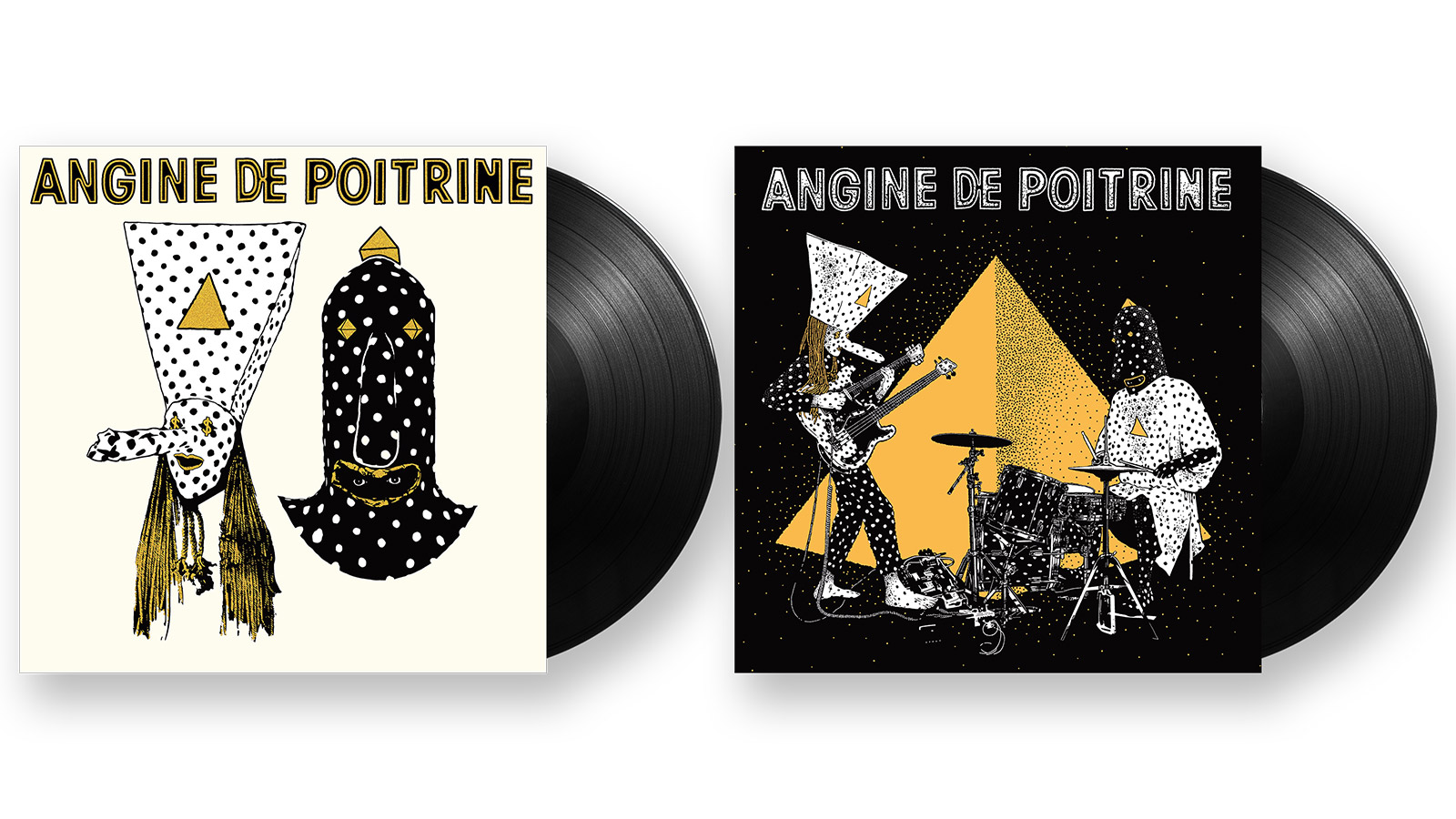 Angine de Poitrine albums now available on vinyl