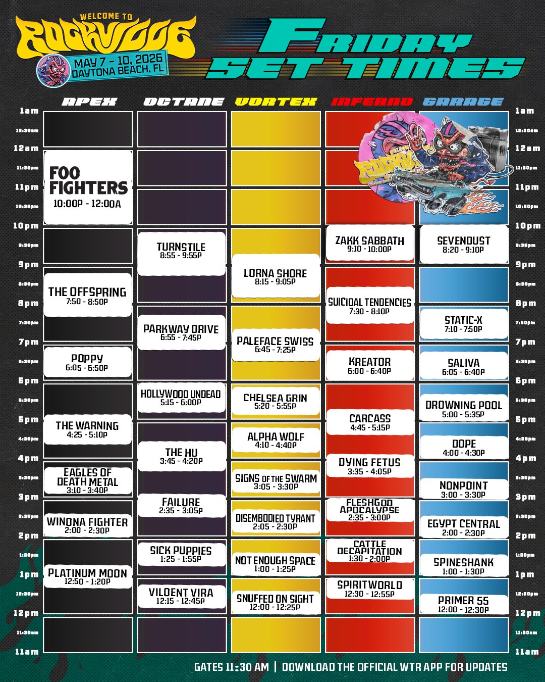 Welcome to Rockville 2026 Friday