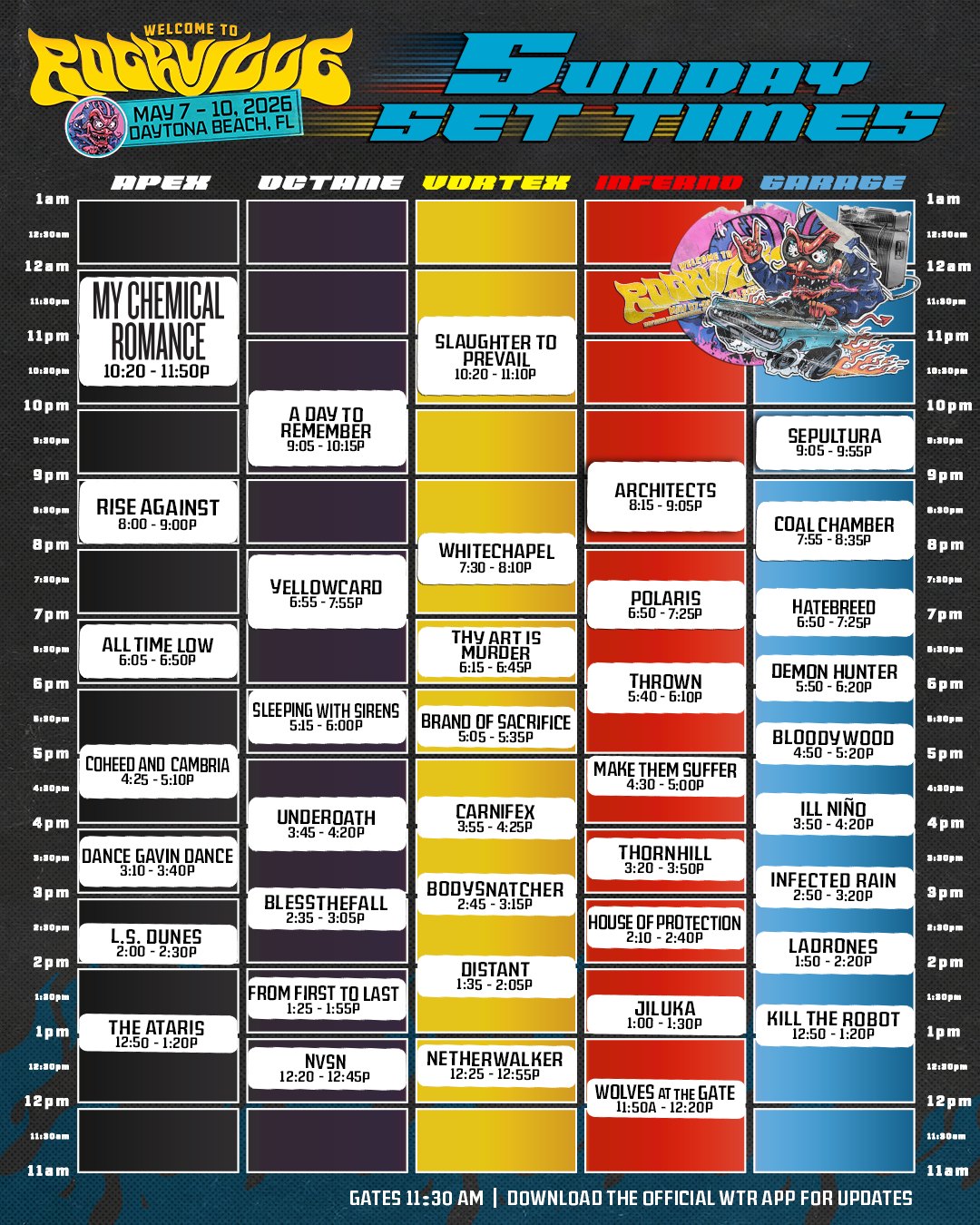 Welcome to Rockville 2026 Sunday