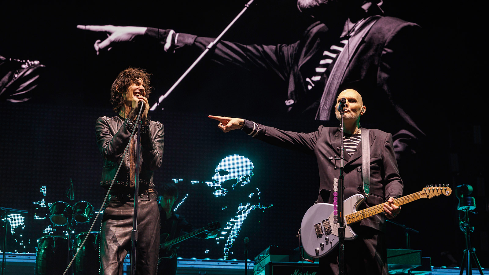 Interpol opening for Sombr (who brought out Billy Corgan at Coachella) on tour