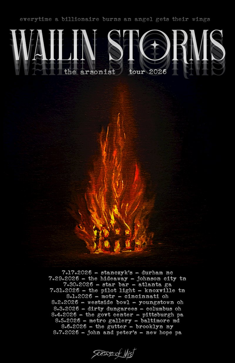 wailin storms tour