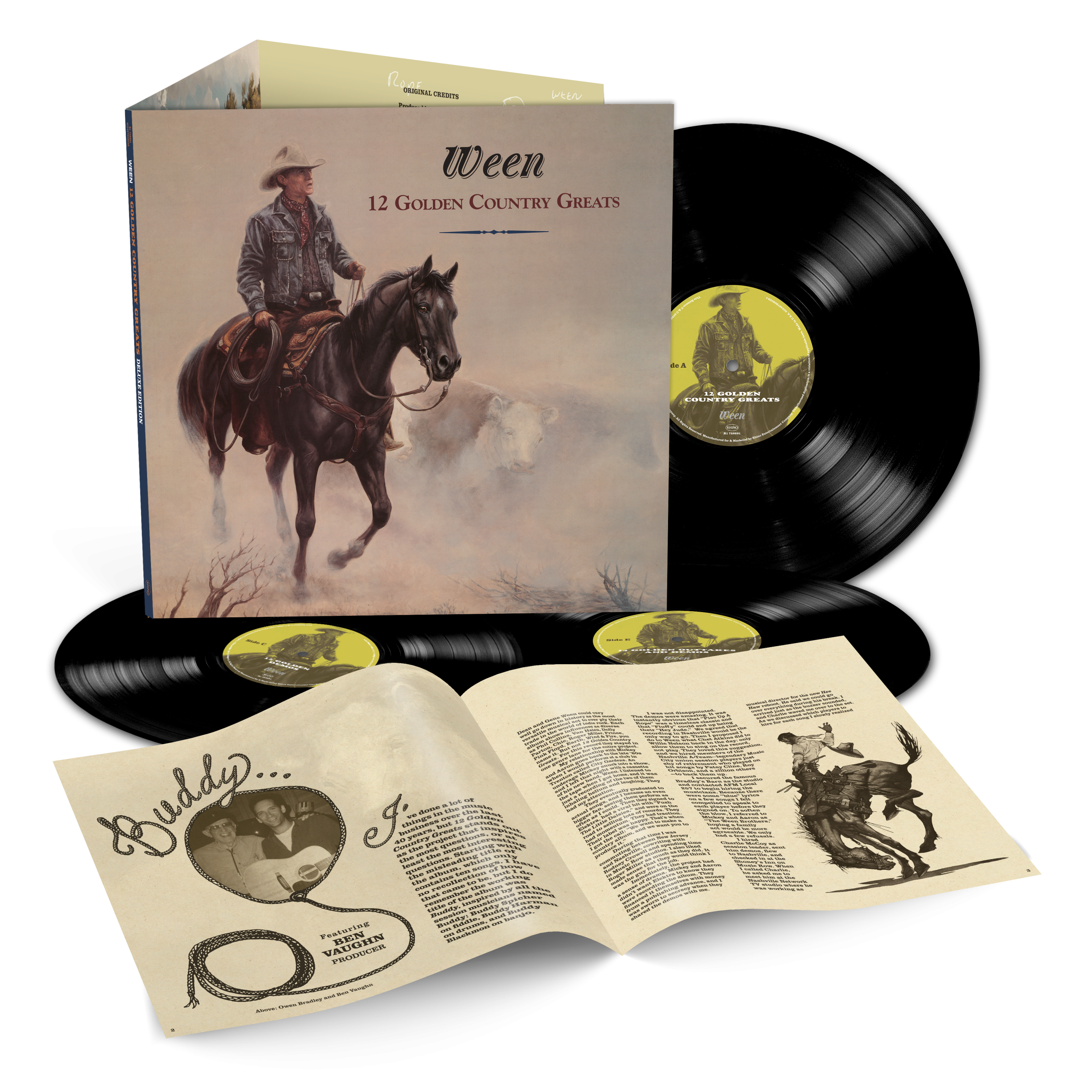 Ween announce '12 Golden Country Greats' Deluxe Edition w/ 20+