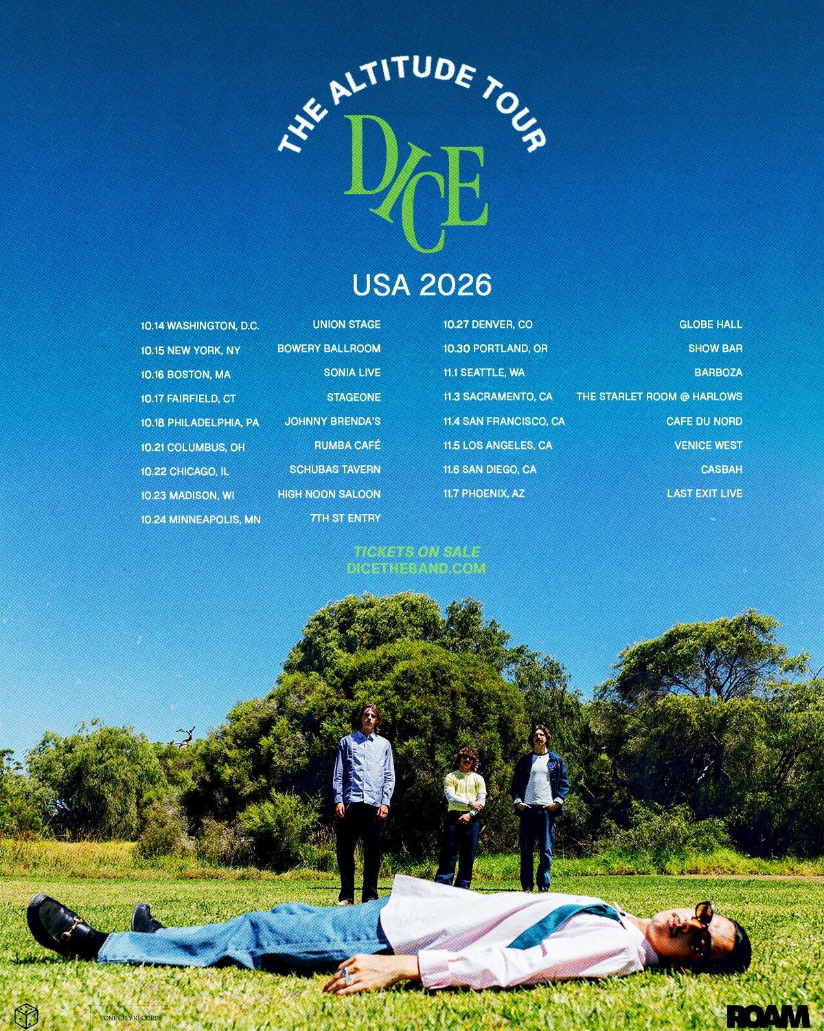 dice tour