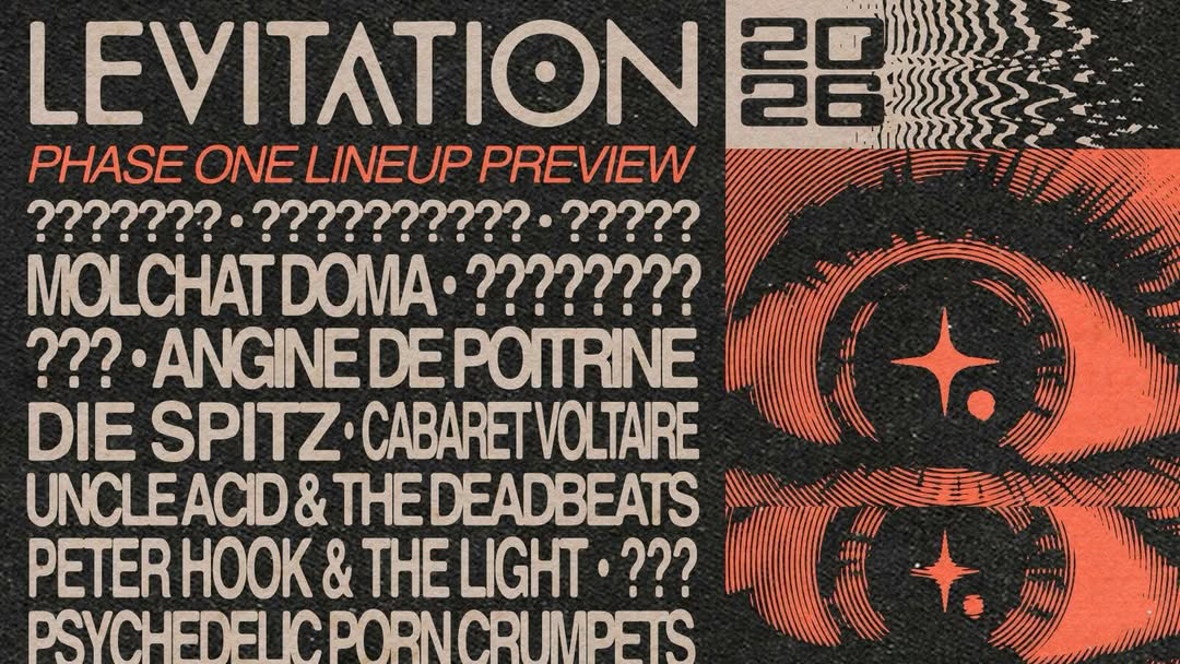 Levitation 2026 Announces First Wave of Artists, Including Peter Hook & The Light, Gibby Haynes