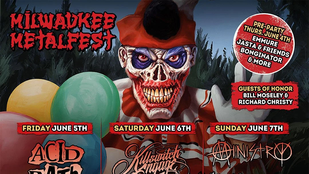 Milwaukee Metalfest 2026: Full Lineup Announced Featuring Acid Bath, Killswitch Engage, and More