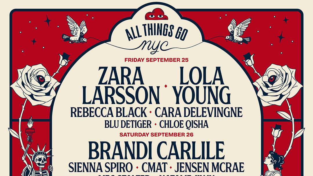 All Things Go NYC 2026 lineup (Brandi Carlile, MUNA, Carly Rae Jepsen, Lola Young, Zara Larsson, more)